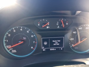 Budget Car Rental Low on Fluid