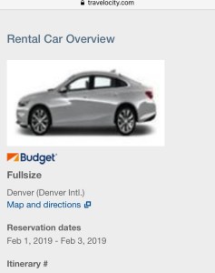 Budget rental